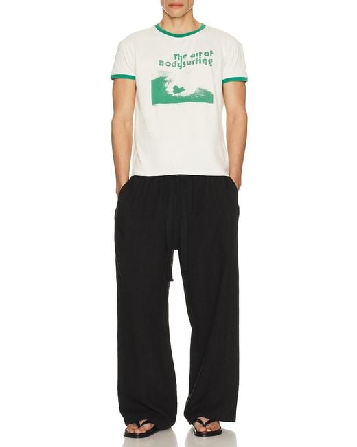 Commas White Bodysurf Tee for men