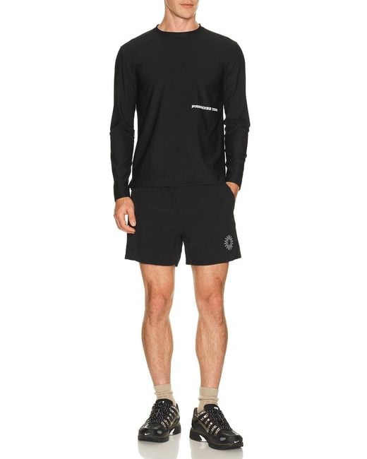 Paradise Zero Black Training Short for men