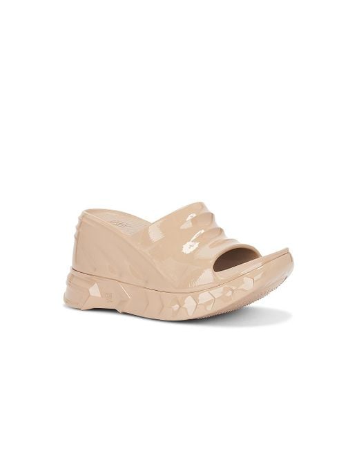 Givenchy Natural Marshmallow Wedge Sandal
