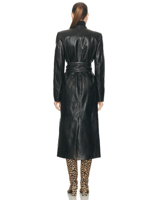 Khaite Black Jelson Coat
