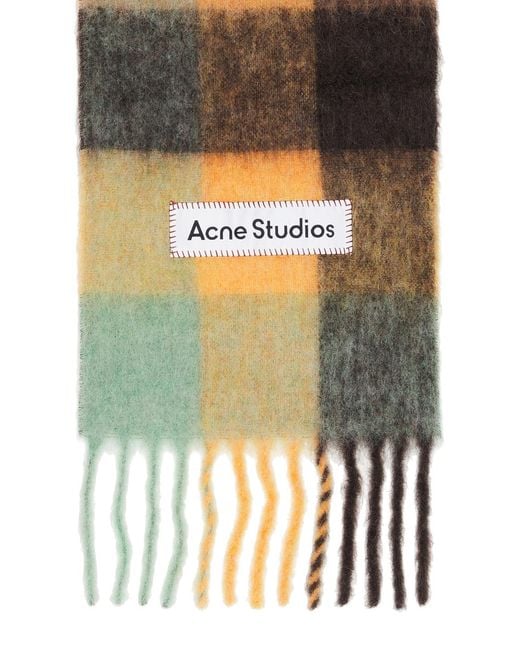 Acne Black Scarf