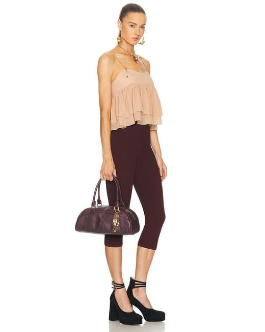 Chloé Purple Bowling Bag