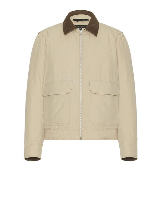 Rag & Bone Blue Derrick Filled Jacket for men