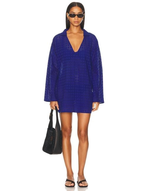 Solid & Striped Blue The Alba Tunic