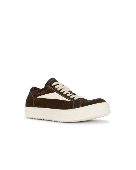 Rick Owens Brown Vintage Sneaks for men