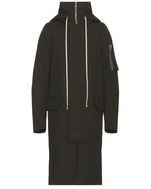 Rick Owens Black Megaparka for men