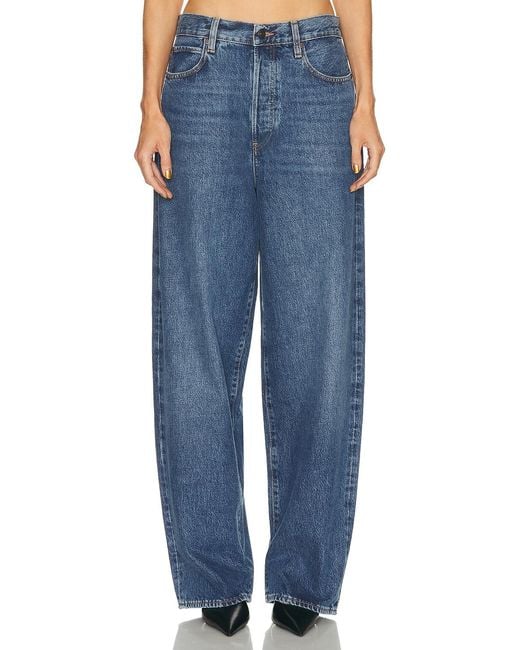 FRAME Blue X Amelia Gray The Detour Jeans