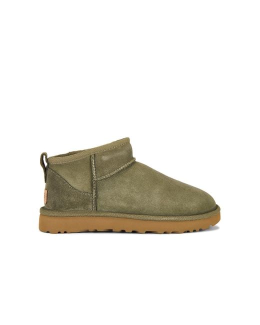 Ugg Green Classic Ultra Mini Boot