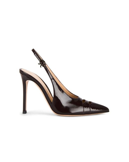 Gianvito Rossi Multicolor Slingback Pump