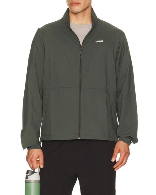 vuori Gray Terrain Jacket for men