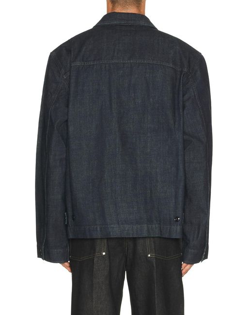 Lemaire Black Boxy Jacket for men