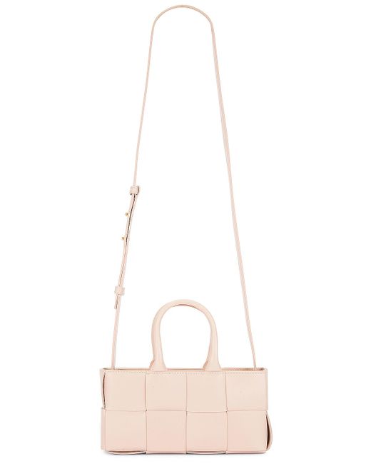 Bottega Veneta Natural Mini East West Arco Tote Bag