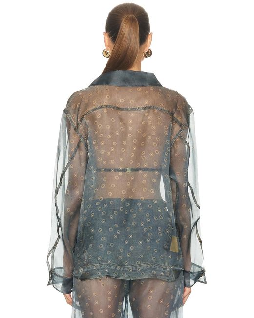 Haikure Gray Maya Top