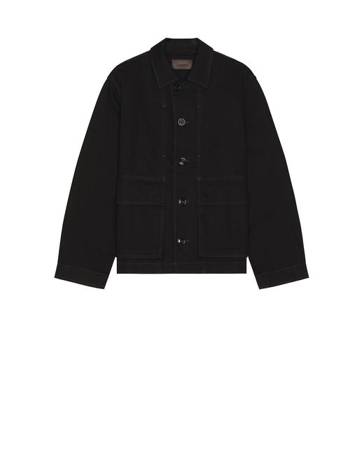 Lemaire Black Boxy Jacket for men