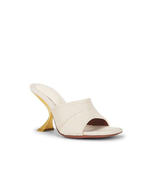 AMINA MUADDI Multicolor Taylor Woven 90 Slipper