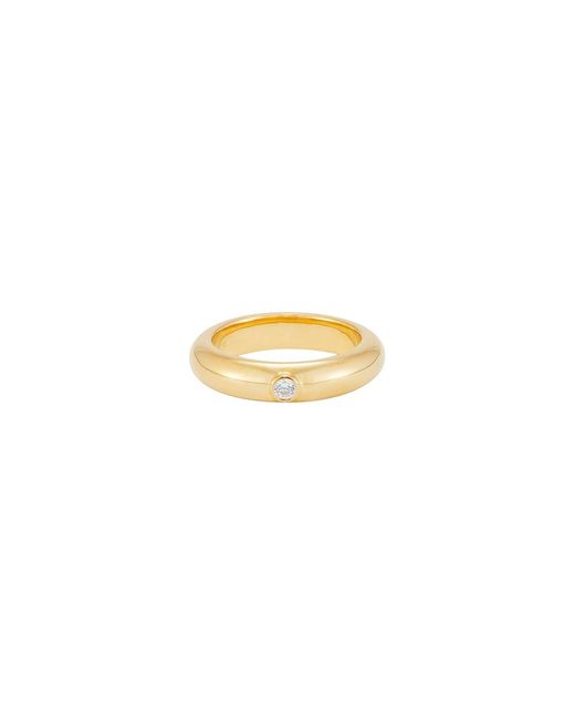 Mega White Zirconia Stacking Donut Ring