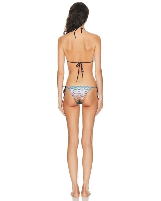 Missoni Multicolor Triangle Bikini Set