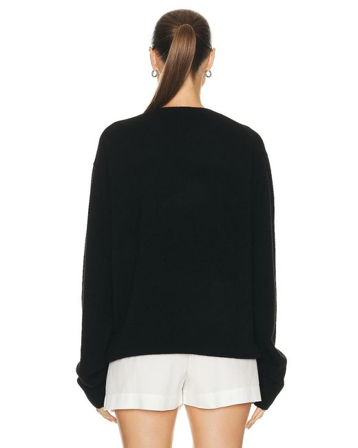 ÉTERNE Black James Cashmere Sweater