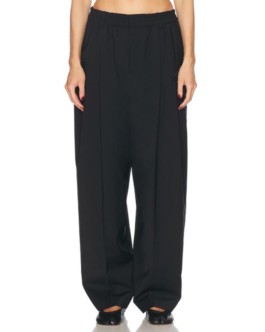 Alexander Wang Black Elasticated Sartorial Pant