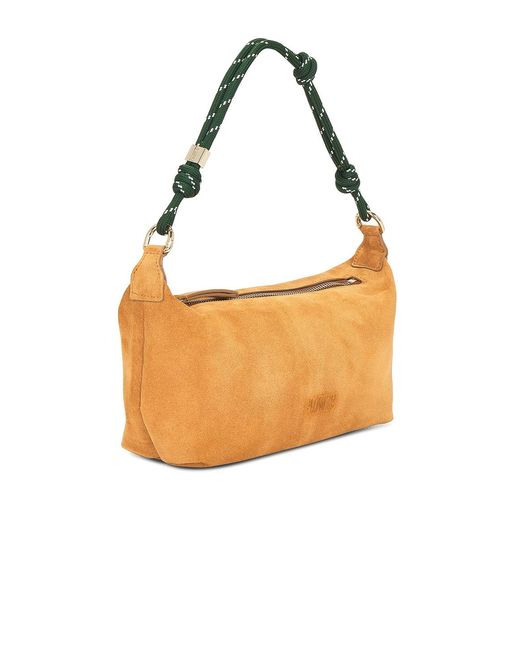 FLOWZE Orange Flo Suede Pouch Bag