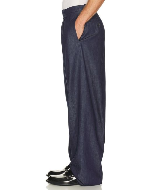 Jil Sander Blue Trouser for men