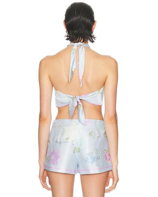 LoveShackFancy White Hollison Top