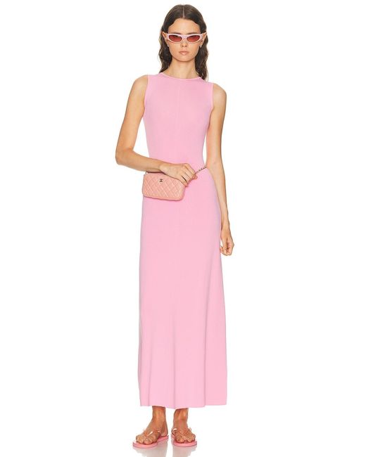 Solid & Striped Pink The Lucerne Dress