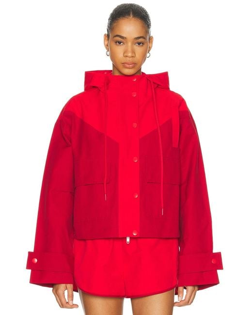 Staud Red Alta Jacket