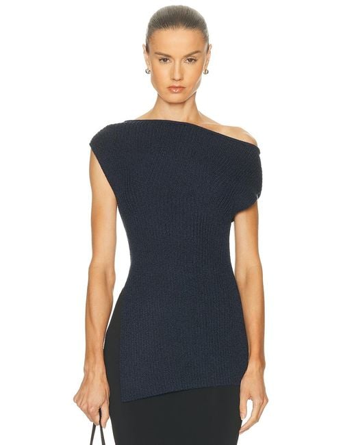 A.L.C. Blue Millie Top