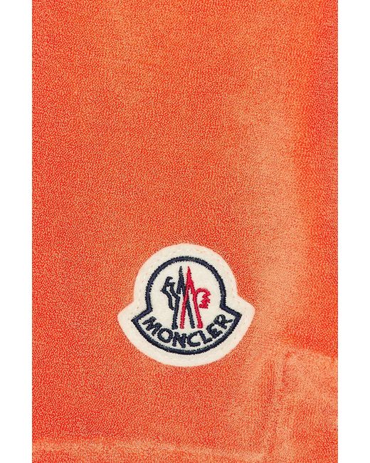 Moncler Orange Terry Short