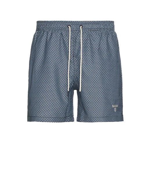 Barbour Blue Shell Swim Short for men