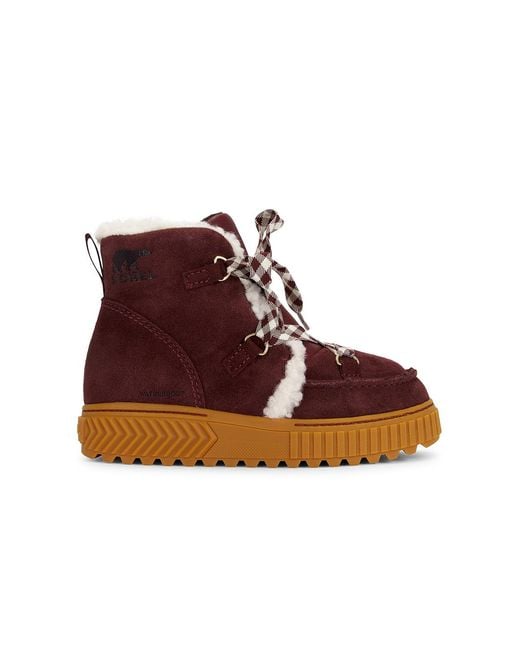 Sorel Brown Ona Ave Alpine Boot