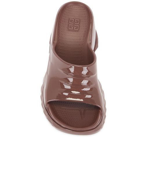 Givenchy Brown Marshmallow Wedge Sandal