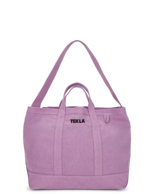Tekla Beach Bag in Purple | Lyst