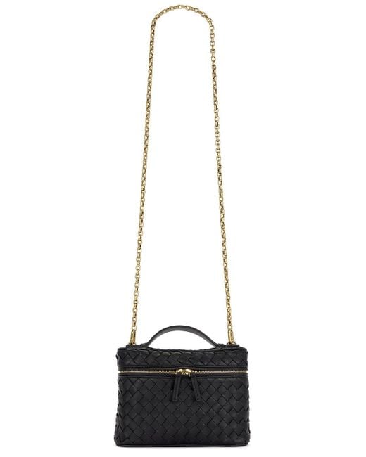 Bottega Veneta Black Small Soft Vanity Bag