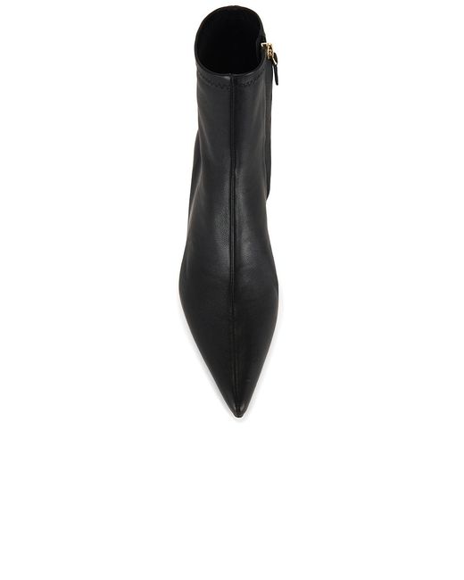 Jonathan Simkhai Black Joni Stretch Leather Ankle Boot