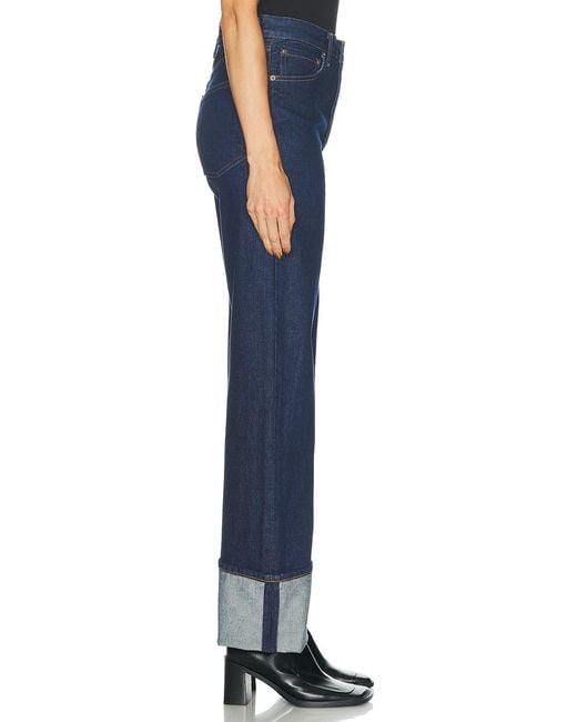 Agolde Blue Big Cuff Jean