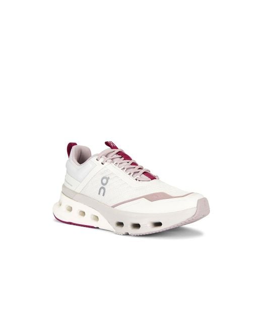 On Shoes White Cloudnova X Sneaker