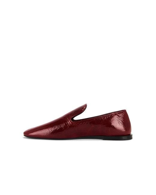 Jil Sander Red Loafer