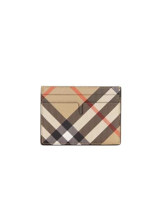 Burberry Natural Sandon Essentials Cardholder for men