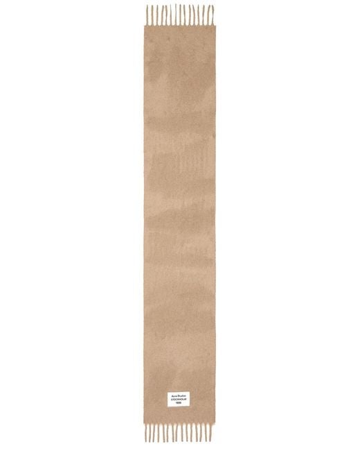 Acne Natural Viper Scarf