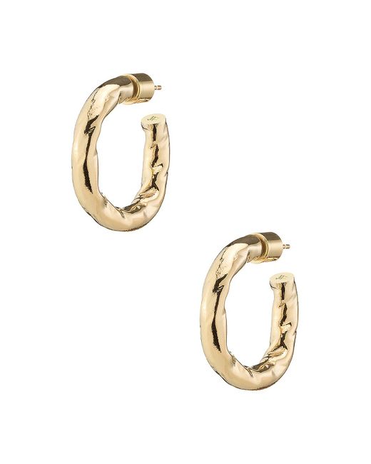 Jennifer Fisher Metallic Hailey Huggie Earrings