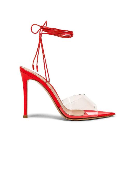 Gianvito Rossi Leather Skye Strappy 
