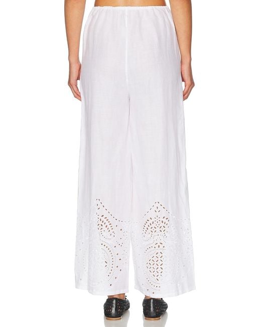 Bode White Belvoir Pant