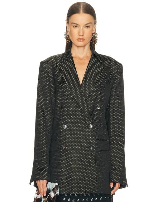 Dries Van Noten Black Bafya Jacket
