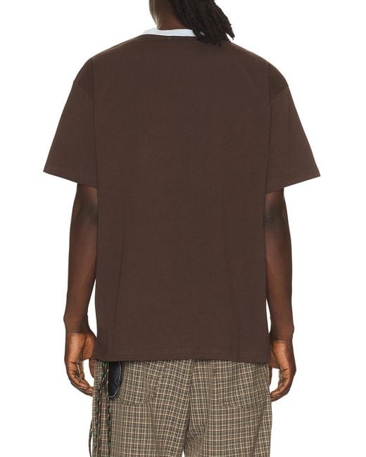 Charles Jeffrey Brown Logo Tee for men