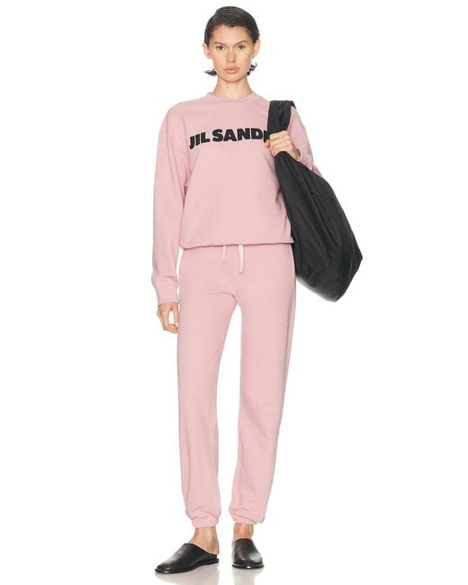 Jil Sander Pink Sweatpant