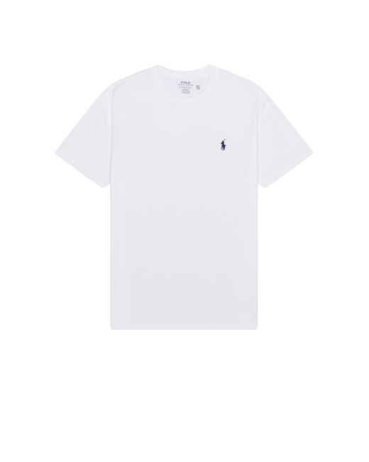 Polo Ralph Lauren White Short Sleeve Crewneck T-shirt for men