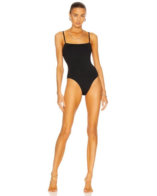 WARDROBE.NYC Synthetic Classic Swimsuit in Black - Lyst