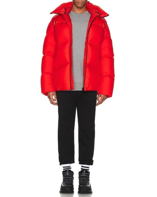 Moncler Red Damavand Jacket for men